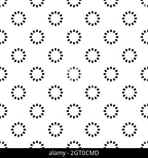 Preloader pattern, simple style Stock Vector