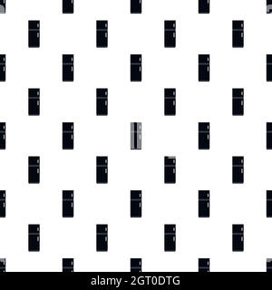 Refrigerator pattern, simple style Stock Vector