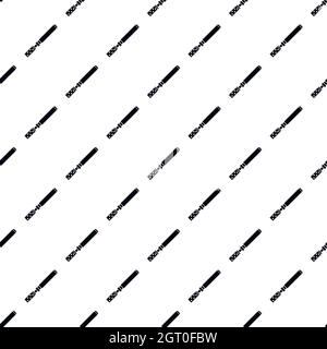 Electronic cigarette pattern, simple style Stock Vector