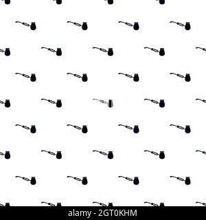 Electronic smoking pipe pattern, simple style Stock Vector