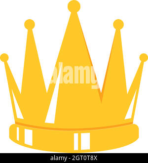 royal crown logo icon vector illustration Stock Vector