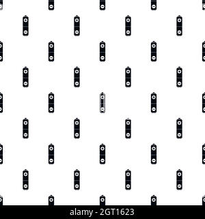 Battery pattern, simple style Stock Vector