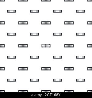 RAM pattern, simple style Stock Vector
