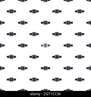 Smart watch pattern, simple style Stock Vector