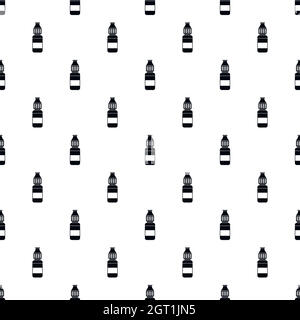 Refill bottle pattern, simple style Stock Vector