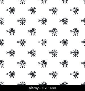 Target pattern, simple style Stock Vector