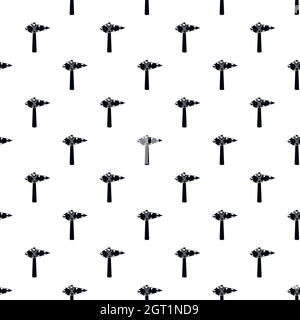 Ancient stone axe pattern, simple style Stock Vector