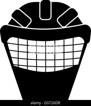 Goalkeeper mask icon, simple style Stock Vector Image & Art - Alamy