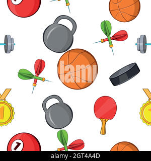 Training pattern, cartoon style Stock Vector