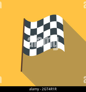 Flag icon for simple flat style ui design Stock Vector Image & Art - Alamy