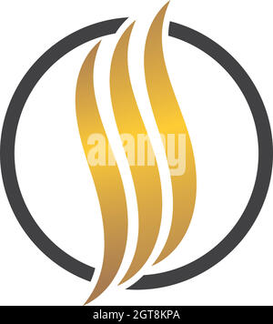 hair wave icon vector illustratin design Stock Vector