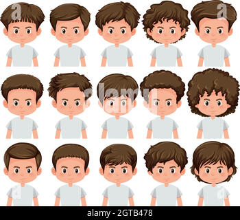 Man hairstyle Vectors  Illustrations for Free Download  Freepik
