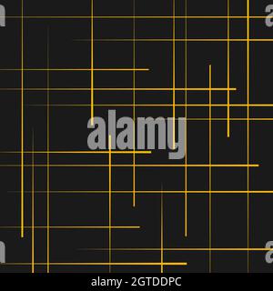 Yellow crossover speed lines. Vector illustration. Trendy design element for logo, sign, symbol, web pages, prints, posters, template Stock Vector