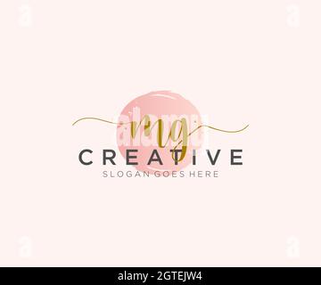 MM Letter Initial Beauty Monogram and Elegant Logo Design, Handwriting Logo  of Initial Signature, Wedding, Fashion, Floral and Bot Stock Vector -  Illustration of classic, design: 161156864