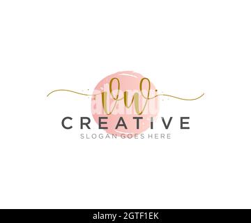 VW initial wedding monogram logo design Stock Vector Image & Art - Alamy
