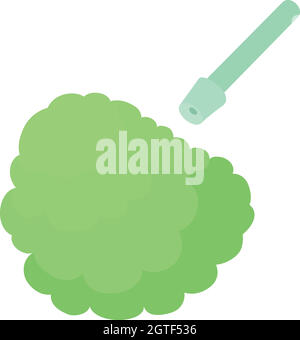 Disinfection icon, cartoon style Stock Vector