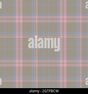 Seamless pattern of scottish tartan plaid. Repeatable background with check fabric texture. Flat vector backdrop of striped textile print. Stock Vector