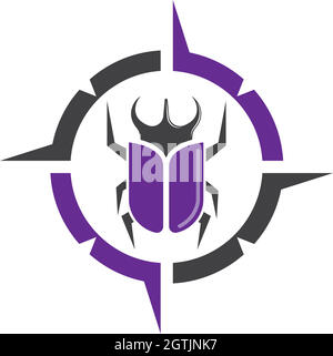 beetle icon vector illustration design Stock Vector