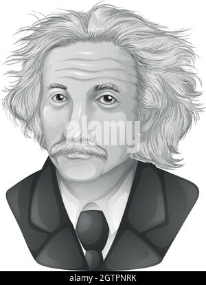 Albert Einstein Stock Vector