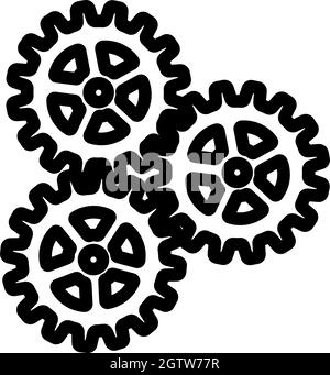 Gear Icon Stock Vector