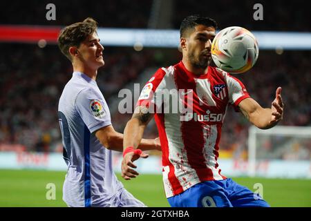 Atletico de Madrid Third Stadium Replica Shirt 2021-22 with Luis Suarez 9  printing