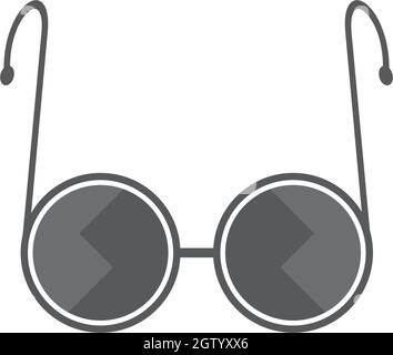 sun glass ilustration vector template Stock Vector