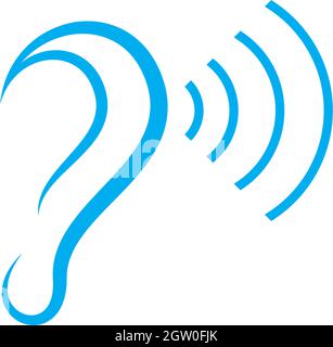 Hearing Logo Template vector icon design Stock Vector