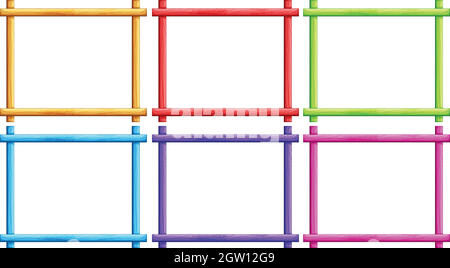 Frames Stock Vector