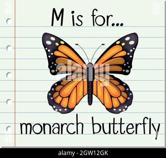 monarch butterfly letters