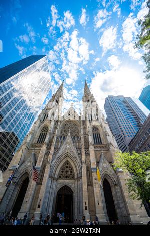 St. Patrick's Cathedral Stock Photo