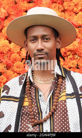 Pacific Palisades, CA. 2nd Oct, 2021. Griffin Matthews at arrivals for Veuve Clicquot Polo Classic, Will Rogers State Historic Park, Pacific Palisades, CA October 2, 2021. Credit: Elizabeth Goodenough/Everett Collection/Alamy Live News Stock Photo