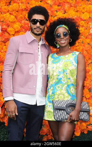 Pacific Palisades, CA. 2nd Oct, 2021. at arrivals for Veuve Clicquot Polo Classic, Will Rogers State Historic Park, Pacific Palisades, CA October 2, 2021. Credit: Elizabeth Goodenough/Everett Collection/Alamy Live News Stock Photo