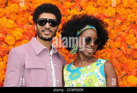 Pacific Palisades, CA. 2nd Oct, 2021. at arrivals for Veuve Clicquot Polo Classic, Will Rogers State Historic Park, Pacific Palisades, CA October 2, 2021. Credit: Elizabeth Goodenough/Everett Collection/Alamy Live News Stock Photo