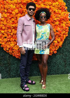 Pacific Palisades, United States. 02nd Oct, 2021. PACIFIC PALISADES, LOS ANGELES, CALIFORNIA, USA - OCTOBER 02: Actress Kirby Howell-Baptiste arrives at the Veuve Clicquot Polo Classic Los Angeles 2021 held at the Will Rogers State Historic Park on October 2, 2021 in Pacific Palisades, Los Angeles, California, United States. (Photo by Xavier Collin/Image Press Agency/Sipa USA) Credit: Sipa USA/Alamy Live News Stock Photo