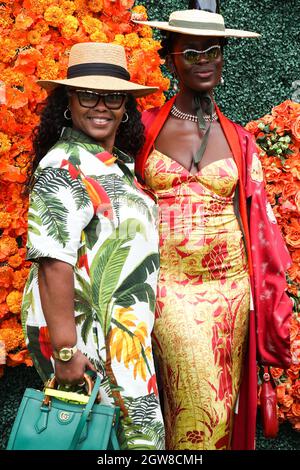 Pacific Palisades, United States. 02nd Oct, 2021. PACIFIC PALISADES, LOS ANGELES, CALIFORNIA, USA - OCTOBER 02: Actress Jodie Turner-Smith arrives at the Veuve Clicquot Polo Classic Los Angeles 2021 held at the Will Rogers State Historic Park on October 2, 2021 in Pacific Palisades, Los Angeles, California, United States. (Photo by Xavier Collin/Image Press Agency/Sipa USA) Credit: Sipa USA/Alamy Live News Stock Photo