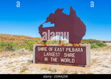Map of Western Australia Stock Photo - Alamy