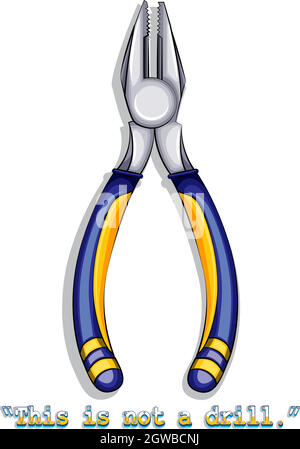 Plier Stock Vector