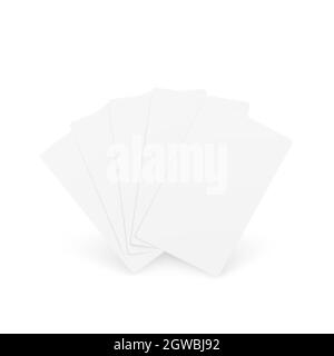 Blank playing cards. Template for your successful projects Stock Vector  Image & Art - Alamy