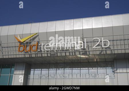 Terminal 2B, Budapest Airport, Budapest, Hungary Stock Photo