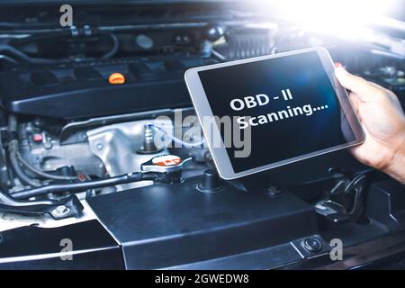 Ivanovsk, Russia - November 28, 2021: Carista OBD2 app on the display of  tablet PC Stock Photo - Alamy