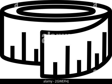 sewing tape measure icon vector illustration design Stock Vector Image &  Art - Alamy