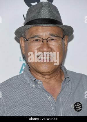 Darius Basco arrives at the 2021 Los Angeles Asian Pacific Film ...