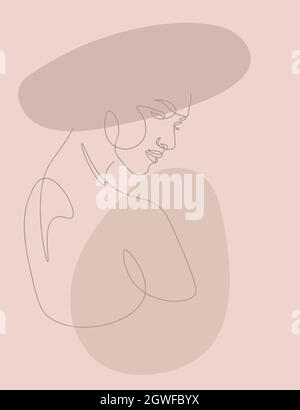 Elegant woman hat icon. White background with shadow design. Vector