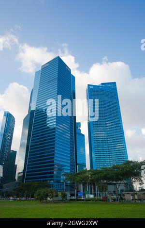 DBS Bank Headquarters located at Marina Bay Singapore Stock Photo - Alamy