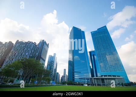 DBS Bank Headquarters located at Marina Bay Singapore Stock Photo - Alamy