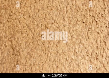 Beige craft paper textured background or wallpaper Stock Photo