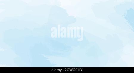 Abstract delicate watercolor background. Vector illustration Stock Vector