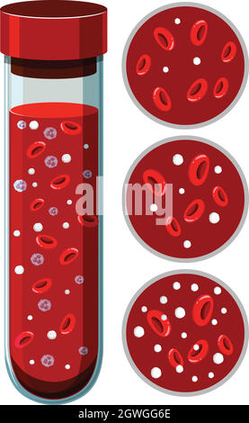 A  Vector of Blood Platelet Stock Vector