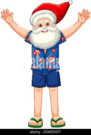 Santa hot sale summer outfit