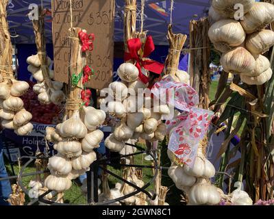 Saugerties Garlic Festival, Oct. 2nd and 3rd 2021 Stock Photo
